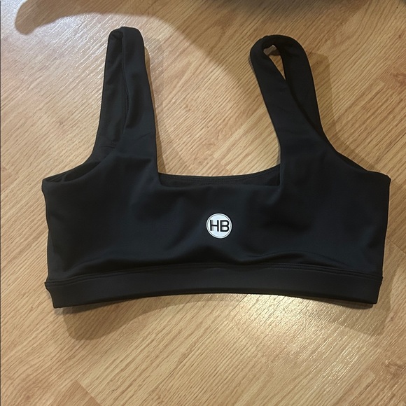 Black Sports Bra - Picture 3 of 4